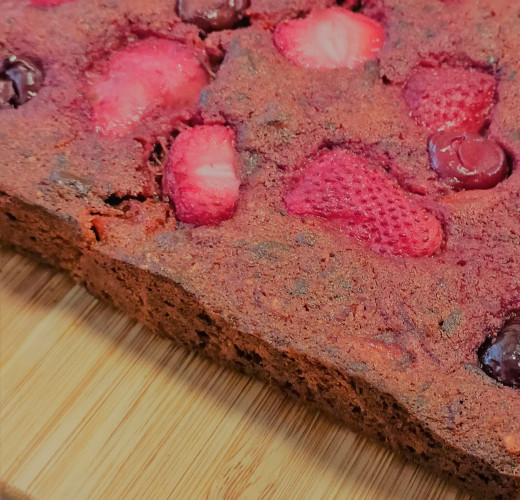 Cviklový brownie