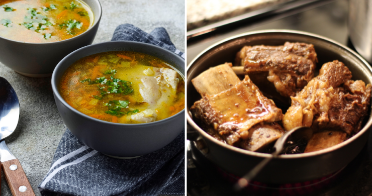 Najlepší hovädzí vývar z pečených kostí