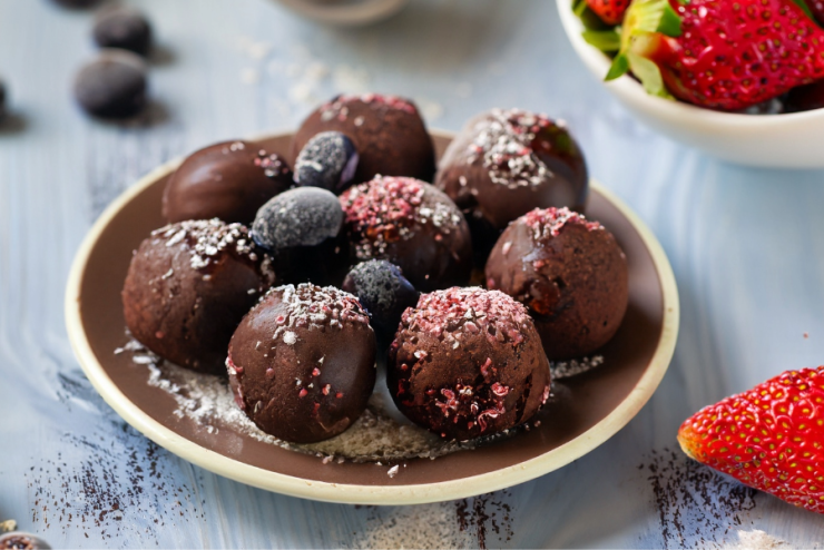 Sladké a rýchle sviatočné jednohubky s ovocím