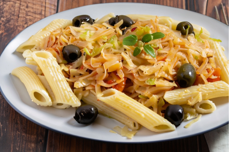 Kapustová omáčka na cestoviny